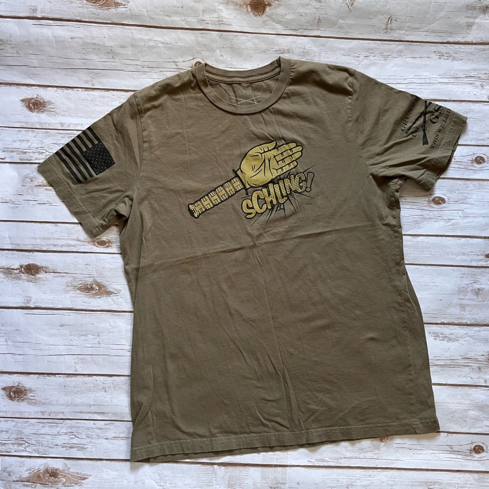 💜GRUNT STYLE schling men’s graphic tee